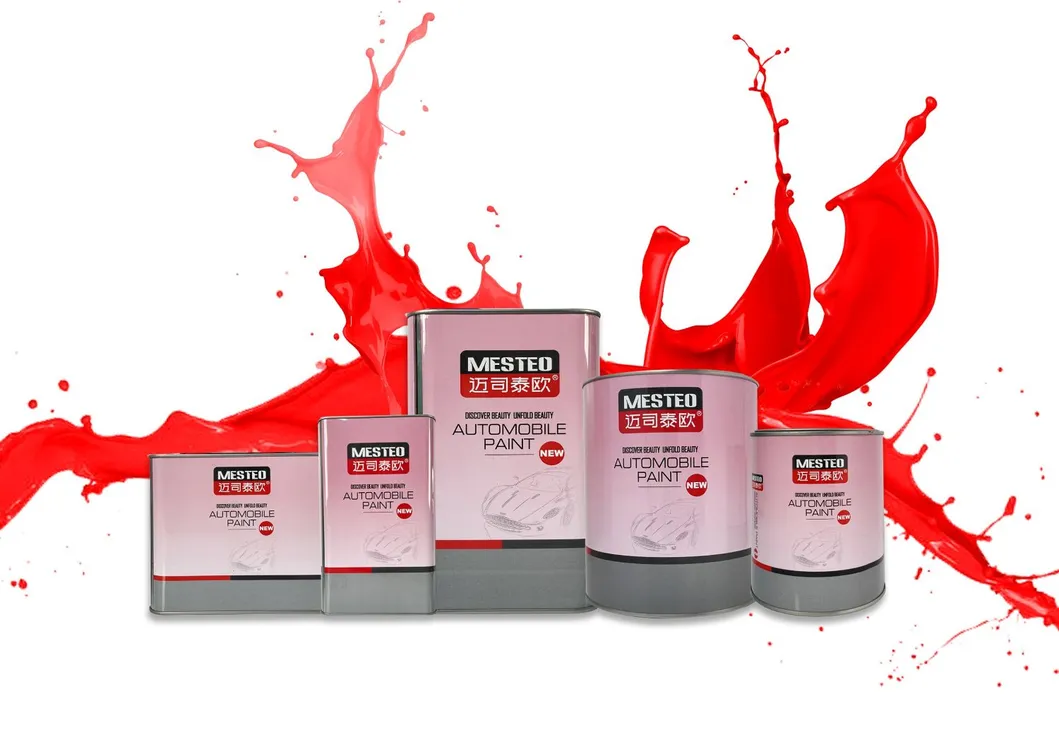 Babosen 2K Matt Black Wholesale Spray Good Coverage Acrylic Car Paint High Application Auto Paint