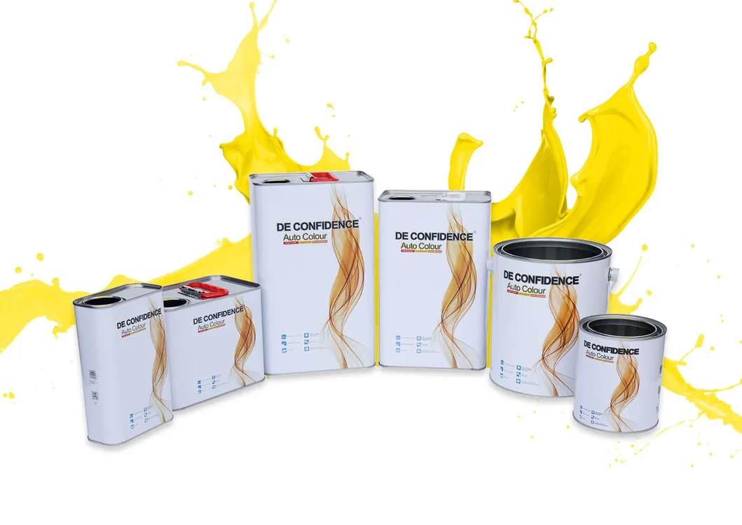 HS 2K Topcoat Lemon Yellow 2131 (Organic) High Chroma Supplier Acrylic Auto Paint Good Coverage Car Paint Refinish