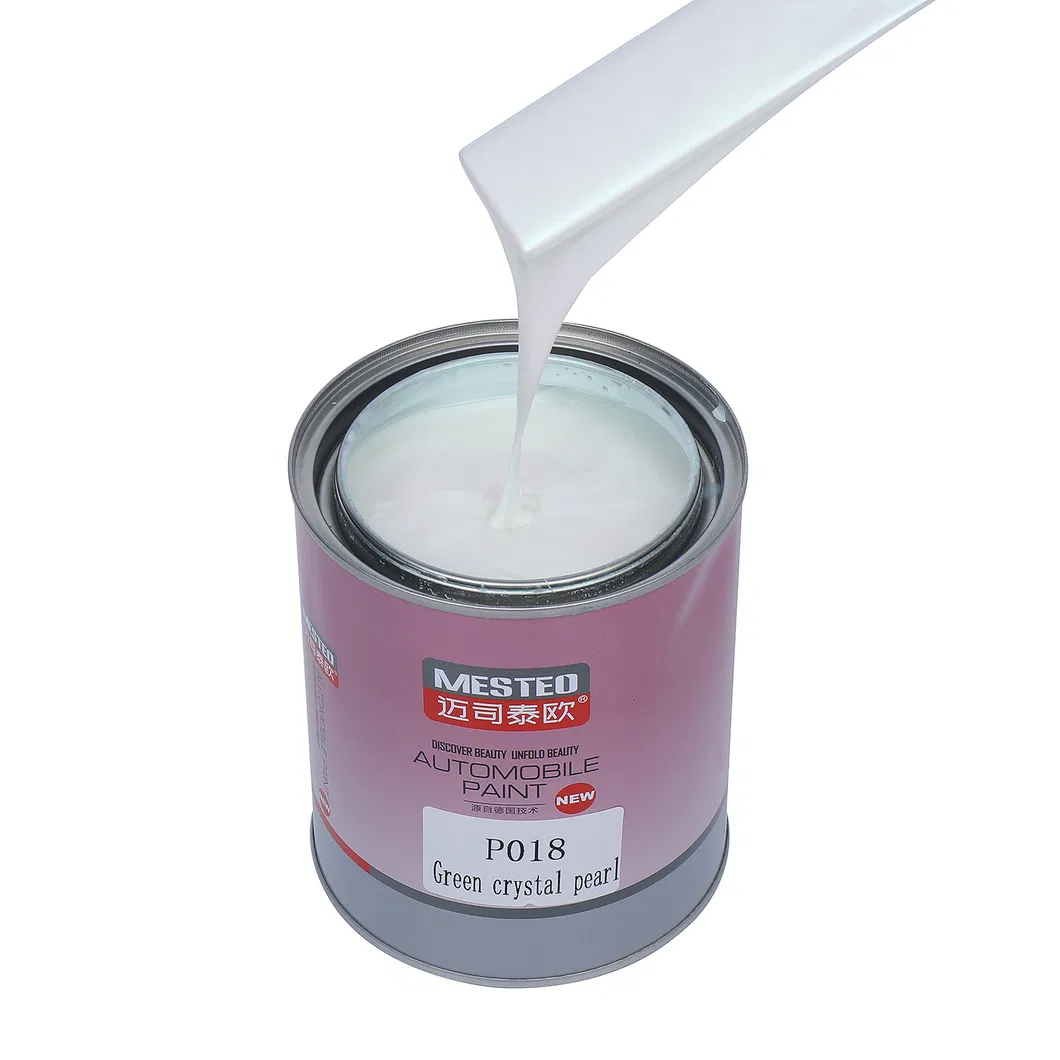 Babosen HS 1K Crystal Green Pearl Bp018 Strong Flicker Acrylic Auto Paint Chinese Factory High Chroma Car Paint Refinish