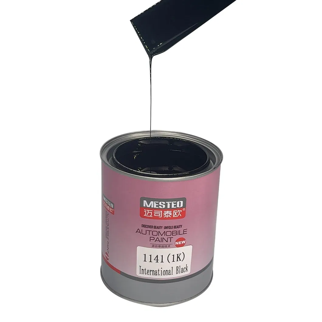 Focus HS 1K Basecoat International Black F1141 Good Blackness Acrylic Auto Paint OEM Car Paint Refinish