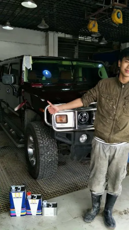 Mesteo HS 1K Basecoat Transparant Oxide Yellow M131 Acrylic Auto Paint OEM Good Color Car Paint Refinish