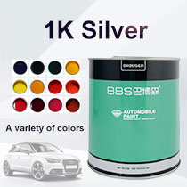 Hengpu Wholesale Spray Acrylic HS 1K Silver, Highly Metalic Auto Paint High Flash Car Paint