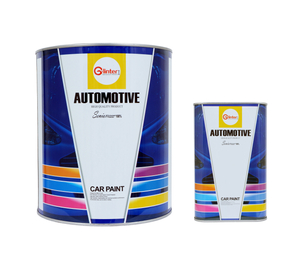 Wholesale Spray EXW Acrylic Auto Paint High Application High Chroma Car Paint HS 1K Basecoat Lake Blue 143