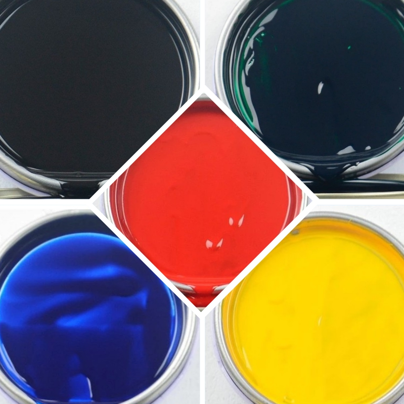 Wholesale Spray High Chroma Good Color Acrylic Auto Paint High Application Car Paint HS 2K Topcoat Violet 205