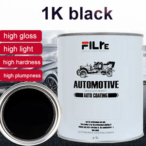 Wholesale Spray Acrylic Auto Paint Good Weatherability Car Paint HS 1K Basecoat Blue Black 1161