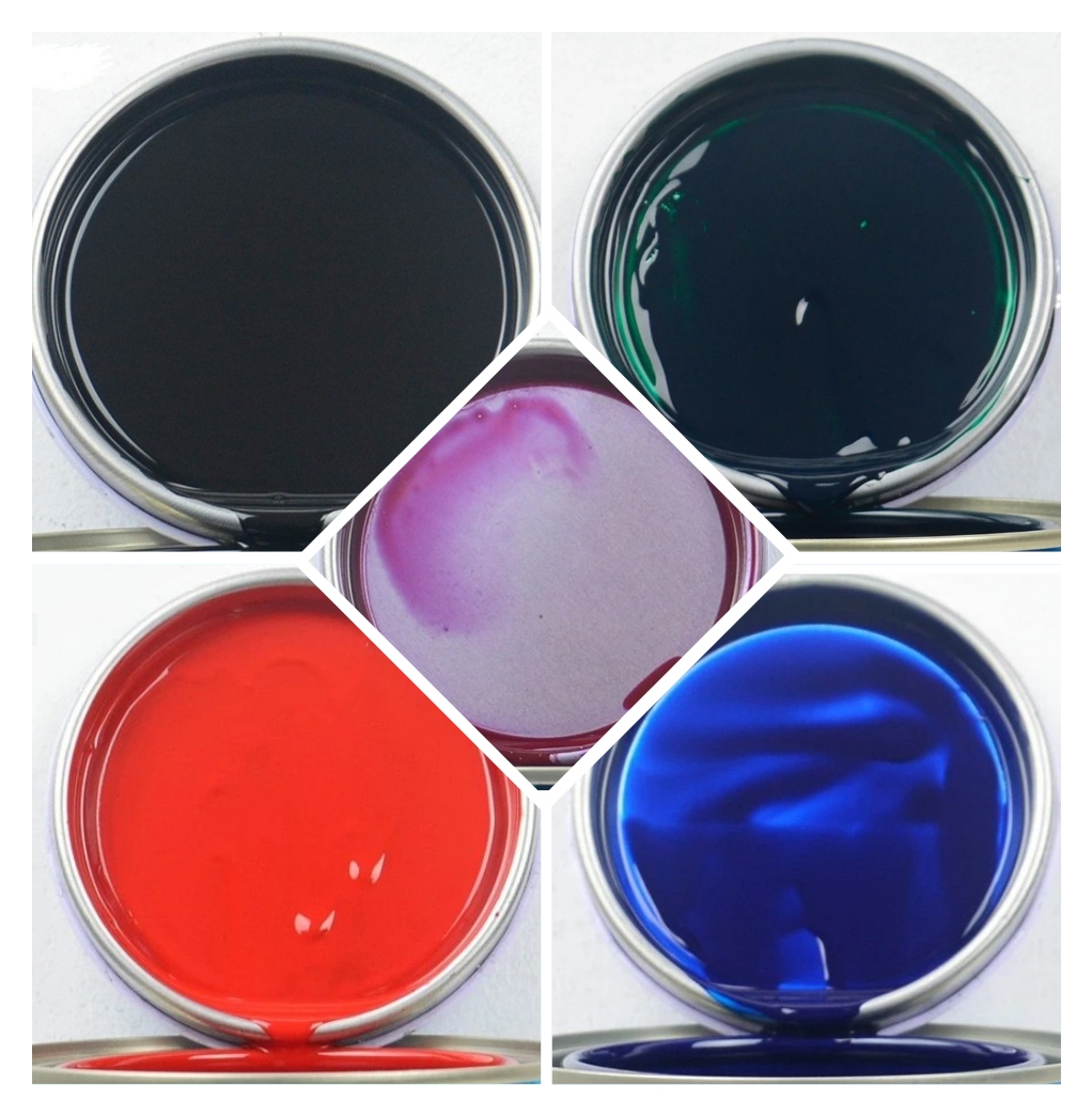 High Chroma Acrylic Auto Paint Wholesale Spray Good Color Car Paint HS 1K Basecoat Violet Red 139