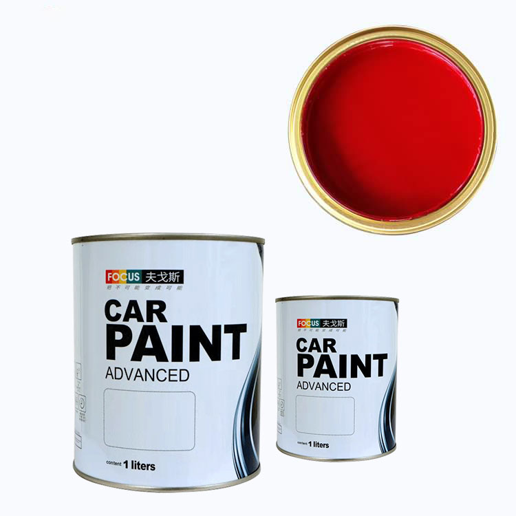 Wholesale Spray Good Color Car Paint High Chroma Acrylic Auto Paint HS 2K Topcoat Bright Red 219