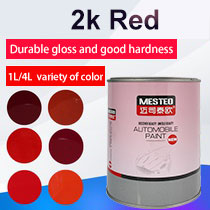 Wholesale Spray Good Color Acrylic Auto Paint Popular High Application Car Paint HS 2K Topcoat Deep Red 220