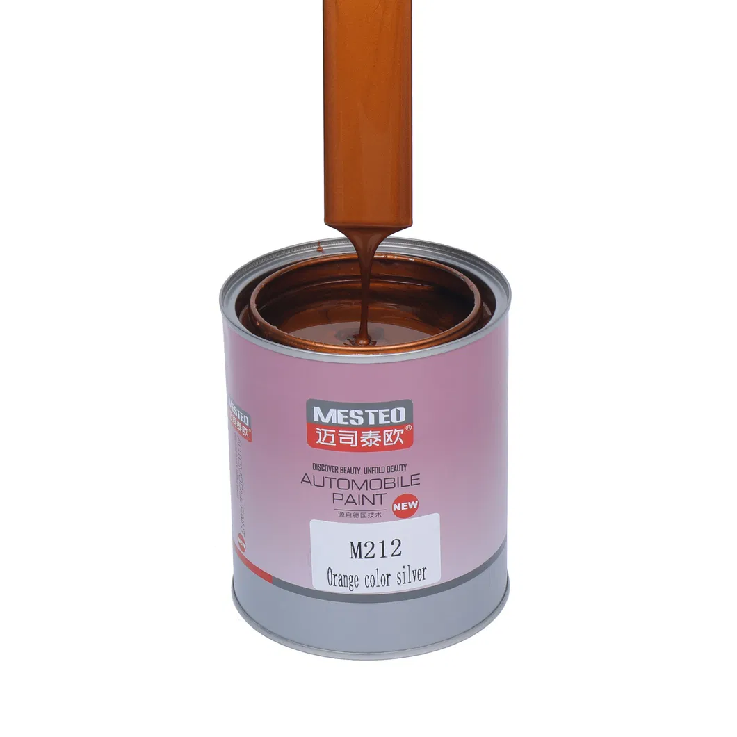 Factory OEM Acrylic HS 1K Silver, Strong Metallicity Auto Paint Good Sparkle Car Paint Refinish Glinter