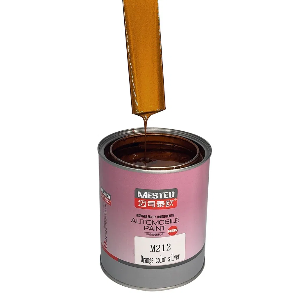 Supplier Autocoat HS 1K Silver Strong Metallicity Acrylic Auto Paint Good Sparkle Car Paint Refinish