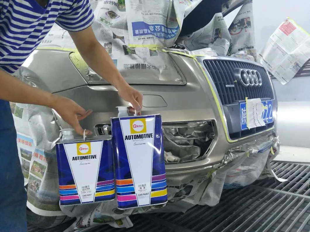 Filre HS 1K Basecoat Throughly Blue F153 Factory High Chroma Acrylic Auto Paint Durable Good Color Car Paint Refinish