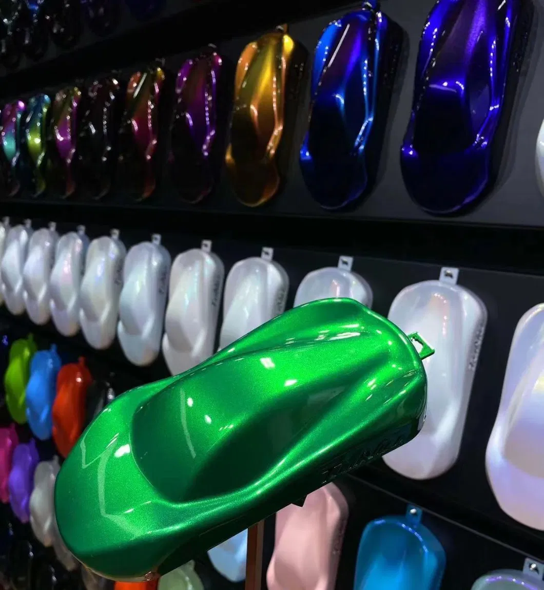 Mesteo HS 1K Basecoat Emerald Green M124 Wholesale OEM High Chroma Acrylic Auto Paint Good Color Car Paint Refinish