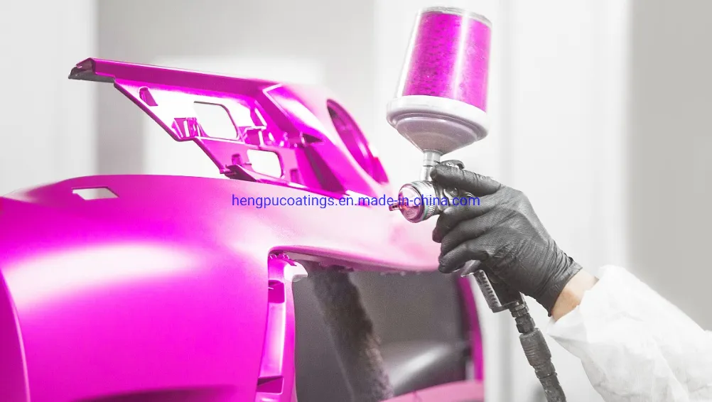 2K Topcoat Filre HS Red Color OEM Durable High Chroma Auto Paint Acrylic Good Color Car Paint Refinish