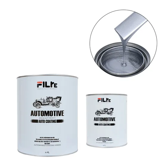 Filre HS 2K Topcoat Pure White F201 Good Coverage Acrylic Auto Paint Supplier Good Weatherability Car Paint Refinish