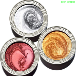 Wholesale Spray Highly Metallic Car Paint Highly Flash Auto Paint HS 1K Flame Green Silver M217