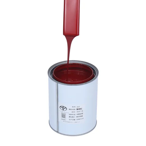 Factory Car Paint Refinish Toyota 3u5 Flashing Red High Application Acrylic Finished Paint High Precision