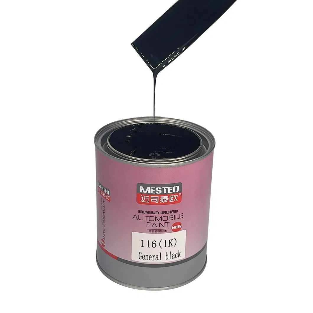 Babosen HS 1K Basecoat The Silver Blue Black B1161 Wholesale OEM Good Blackness Car Paint Refinish High Application Acrylic Auto Paint