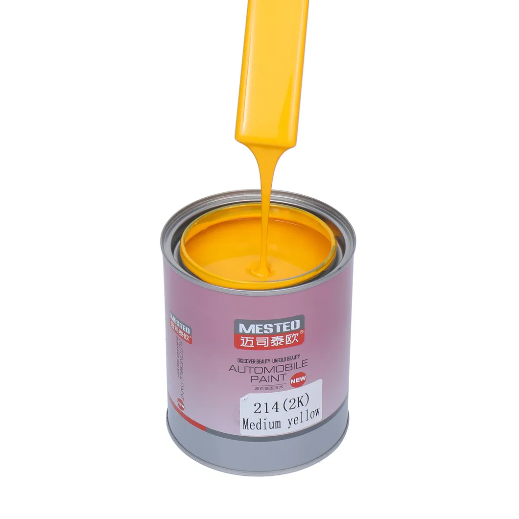 Focus HS 2K Topcoat Blue Toner F209 High Chroma Acrylic Auto Paint Good Color Manufacturer Car Paint Refinish