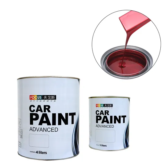 Focus HS 2K Matt Agent Durable OEM Acrylic Auto Paint Popular High Application Car Paint Refinish