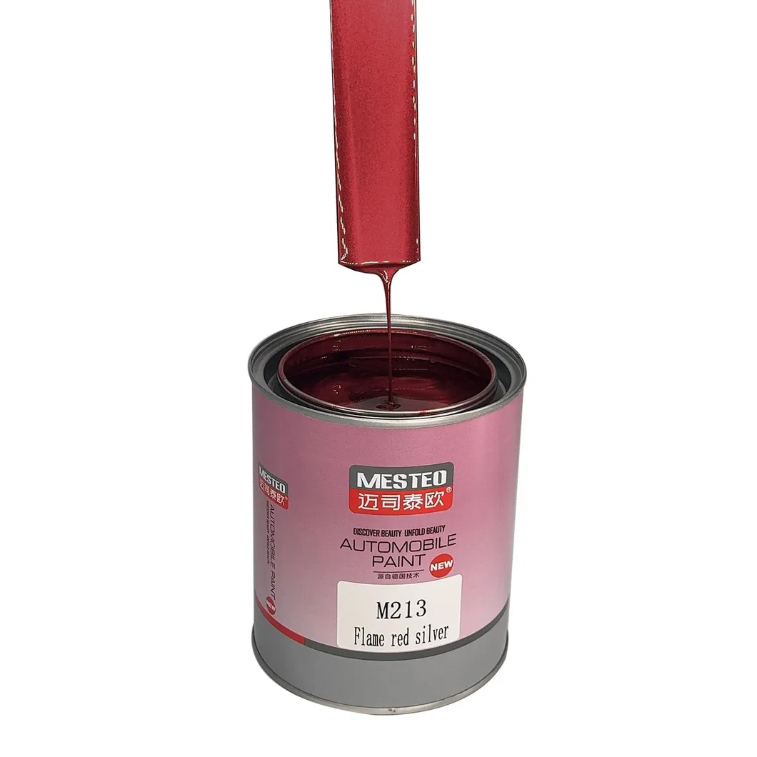 Supplier Focus HS 1K Silver Strong Metallicity Acrylic Auto Paint Good Sparkle Car Paint Refinish