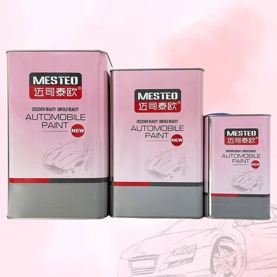 Mesteo Double Pack HS Hardener, Suitable for Overall Refinishing Color Retention Car Paint Refinish (Fast Drying)