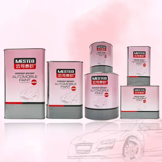De HS Universal Clearcoat Varnish Factory Supplier High Gloss Auto Paint Lacquer High Application Car Paint Refinish