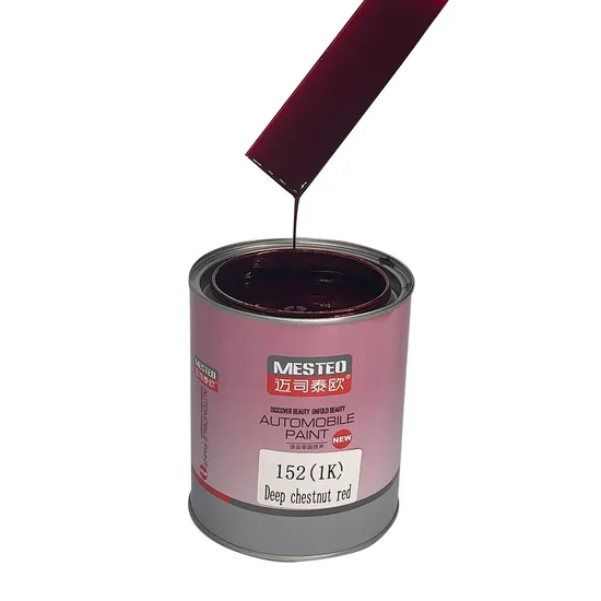 Focus HS 1K Basecoat Deep Chestnut Red F152 Durable OEM Acrylic Auto Paint Better Transparency Good Color Car Paint Refinish