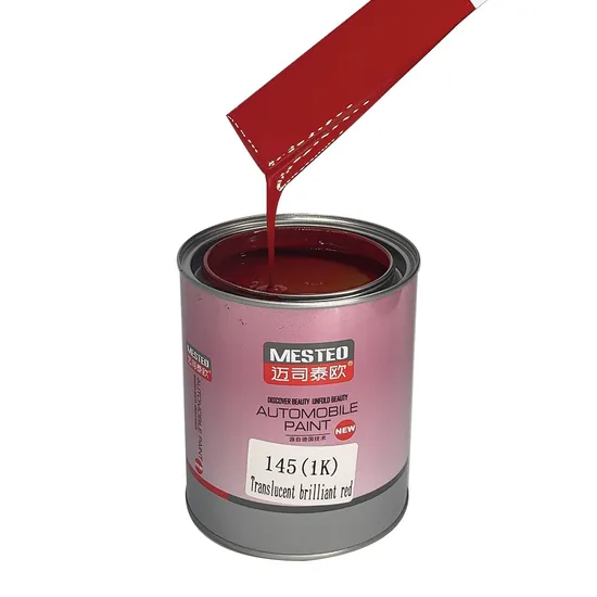 Filre HS 1K Basecoat Translucent Brilliant Red F145 Factory Acrylic Auto Paint Good Color High Chroma Car Paint Refinish