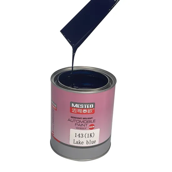 Autocoat HS 1K Basecoat Maroon Red A141 Wholesale Factory Good Color Auto Paint Durable High Chroma Car Paint Refinish