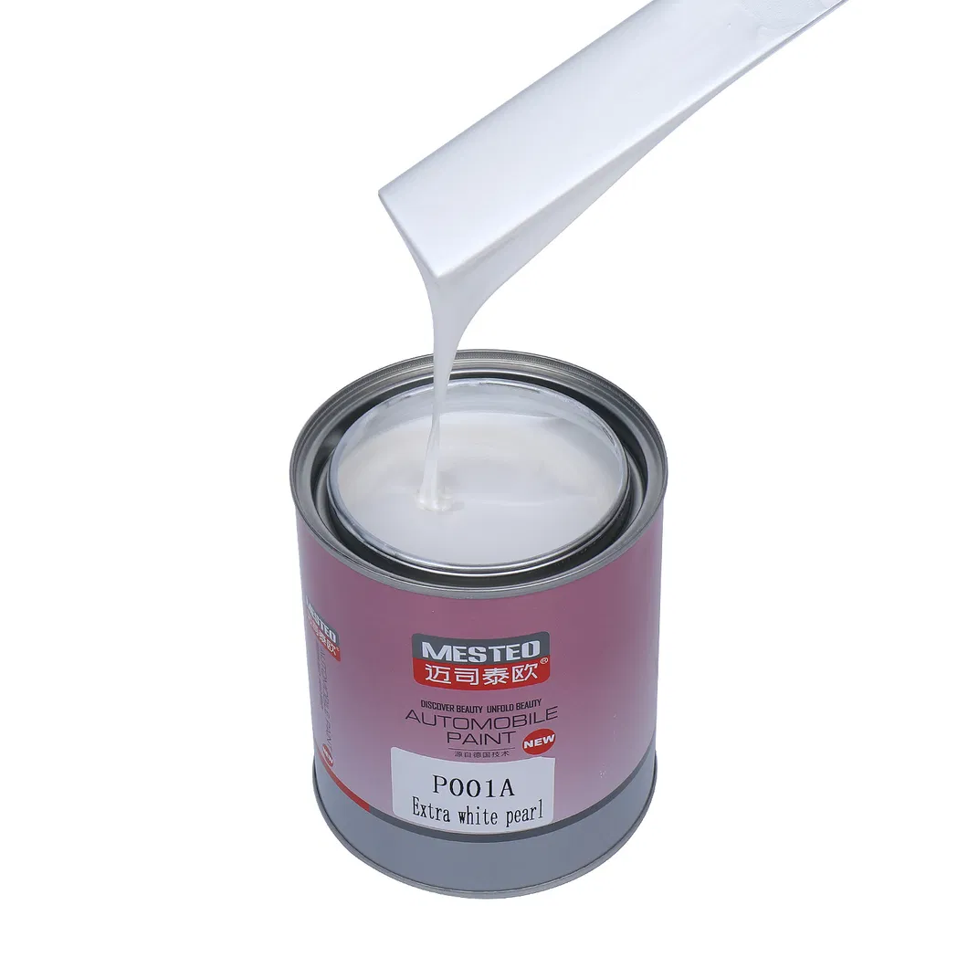 Autocoat HS 1K Crystal Fine White Pearl Ap102 Chinese Factory Acrylic Auto Paint Good Whiteness Car Paint Refinish