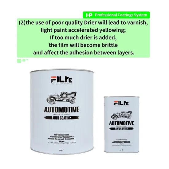 Filre HS 1K Crystal Silver White Pearl Fp101 OEM Acrylic Auto Paint Good Flicker and Three-Dimensional Sense Car Paint Refinish
