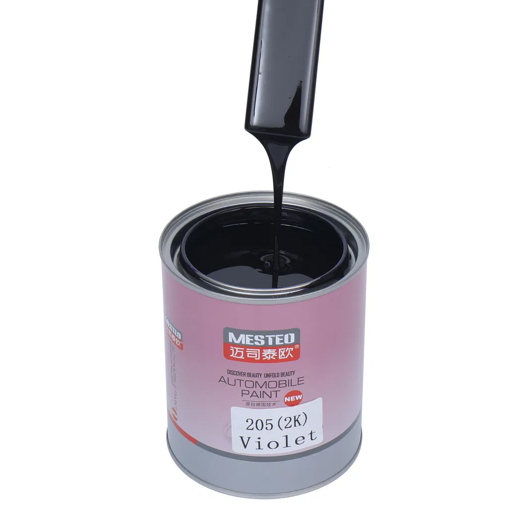 Mesteo HS 2K Topcoat HS White M200 Factory Good Whiteness Auto Paint Durable Good Coverage Acrylic Car Paint Refinish