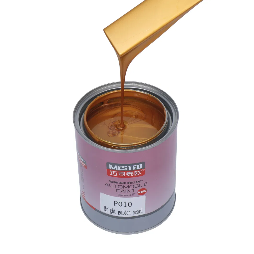 Glinter HS 1K Brilliant Red Pearl Gp022 Chinese Supplier Good Color Acrylic Auto Paint High Chroma Strong Flicker Car Paint Refinish