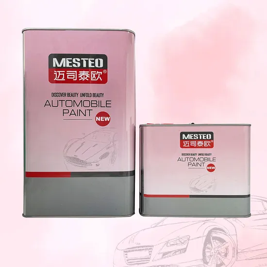 Mesteo Double Pack HS Hardener, Suitable for Overall Refinishing Color Retention Car Paint Refinish (Fast Drying)