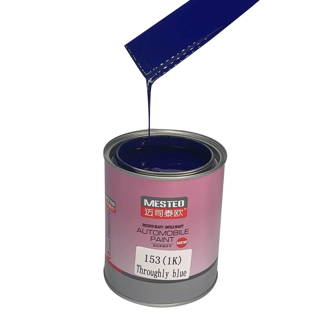 De HS 1K Basecoat Mud Yellow D147 EXW Acrylic Auto Paint High Concentration Good Color Car Paint Refinish