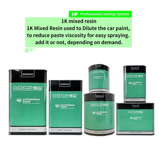 HS 1K Original Crystal Yellow Pearl P110 Good Flicker Acrylic Auto Paint Lacquer OEM Excellent Permeability Car Paint Refinish