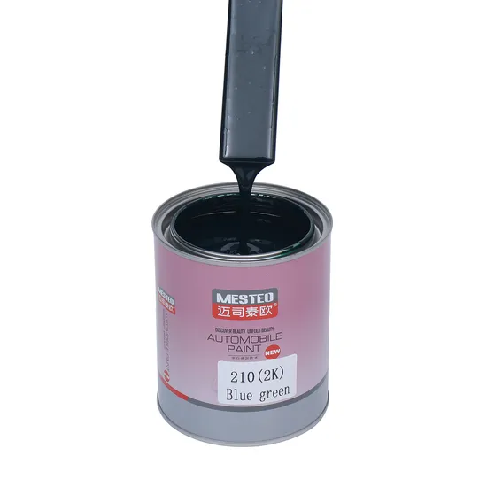 Focus HS 2K Topcoat Standard Green F210 High Chroma Acrylic Auto Paint Soonest Delivery OEM Car Paint Refinish