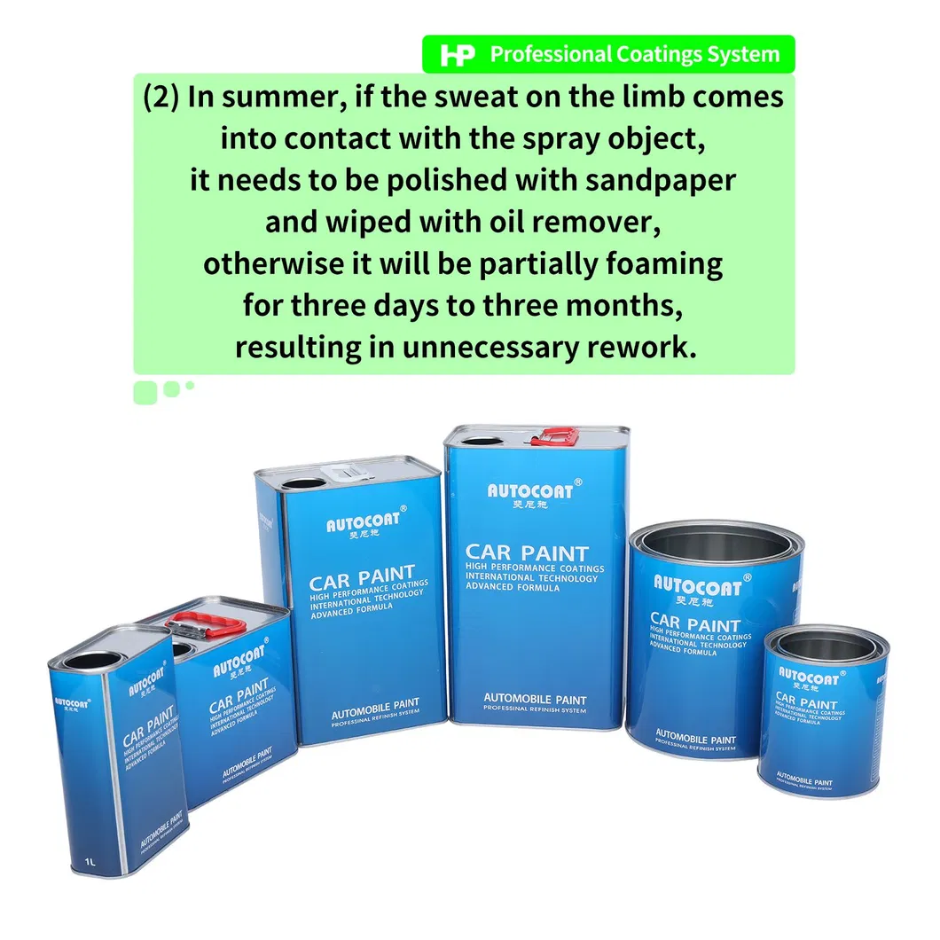 Babosen Auxiliary Materials- Cellosolve High Application Acrylic Auto Paint Durable Wholesale Spray Good Price Car Paint