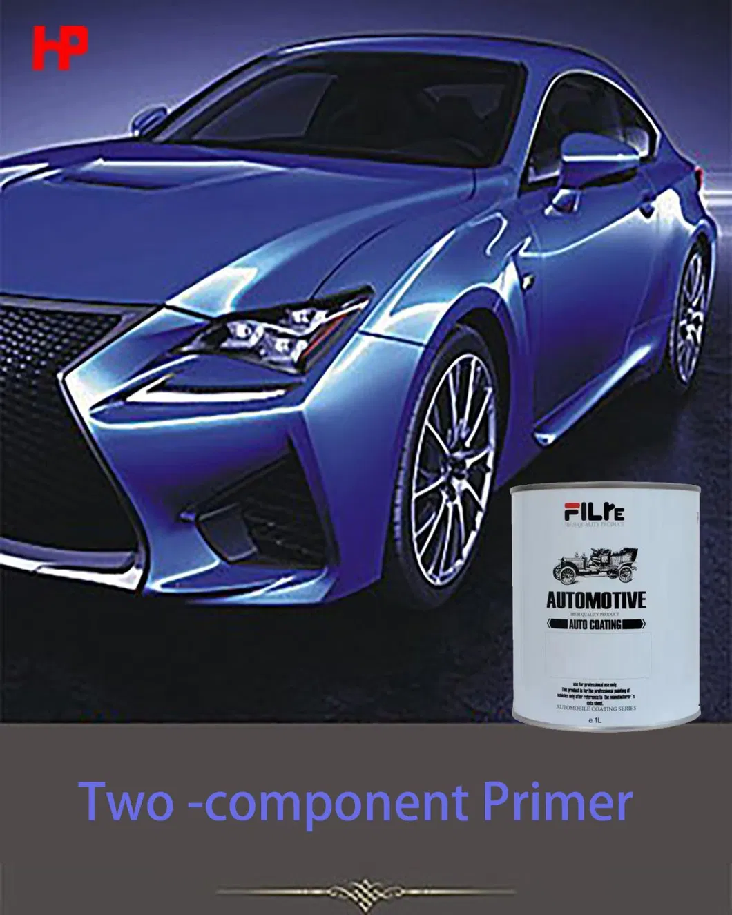 Babosen 2K Midway Primer Wholesale Spray Durable High Application Auto Paint Easy Operation Car Paint