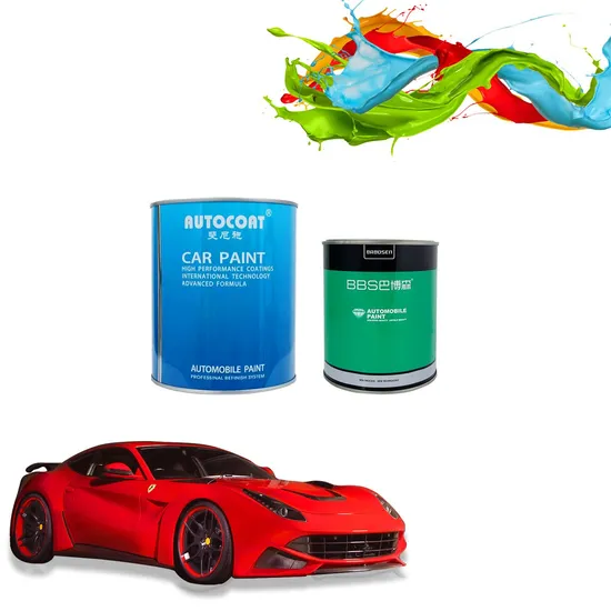 Babosen Double Pack HS Clearcoat, Suitable for Overall Refinishing Color Retention Car Paint Refinish