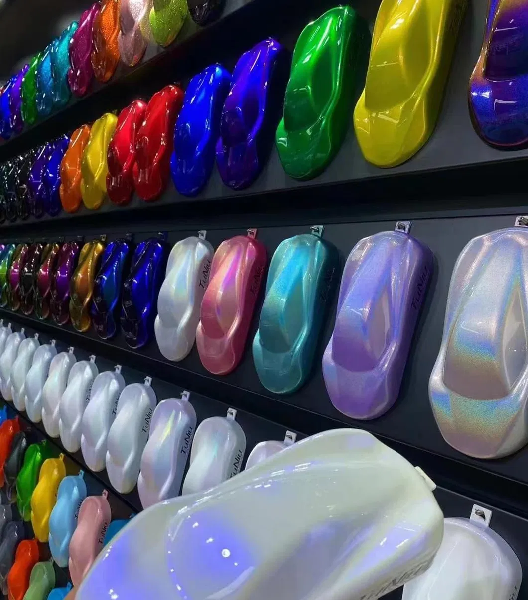 Babosen HS 1K Basecoat Emerald Green B124 Wholesale OEM High Chroma Acrylic Auto Paint Good Color Car Paint Refinish