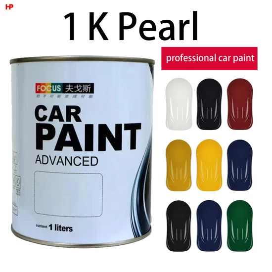 Glinter HS 1K Original Crystal Yellow Pearl Gp110 Good Flicker Acrylic Auto Paint Lacquer OEM Excellent Permeability Car Paint Refinish