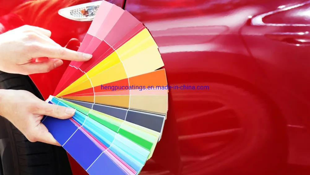 2K Topcoat Babosen HS Red Color OEM Durable High Chroma Auto Paint Acrylic Good Color Car Paint Refinish