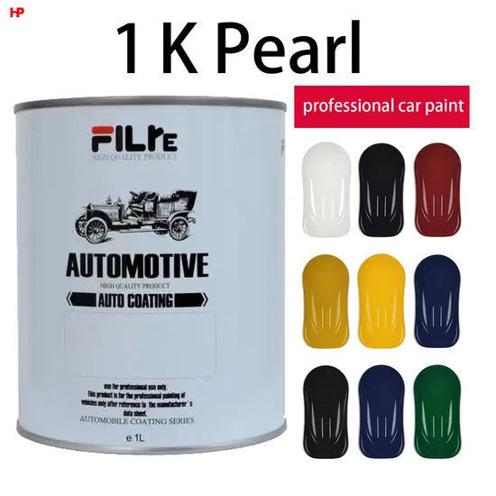Focus HS 1K Original Crystal Yellow Pearl Fp110 Good Flicker Acrylic Auto Paint Lacquer OEM Excellent Permeability Car Paint Refinish