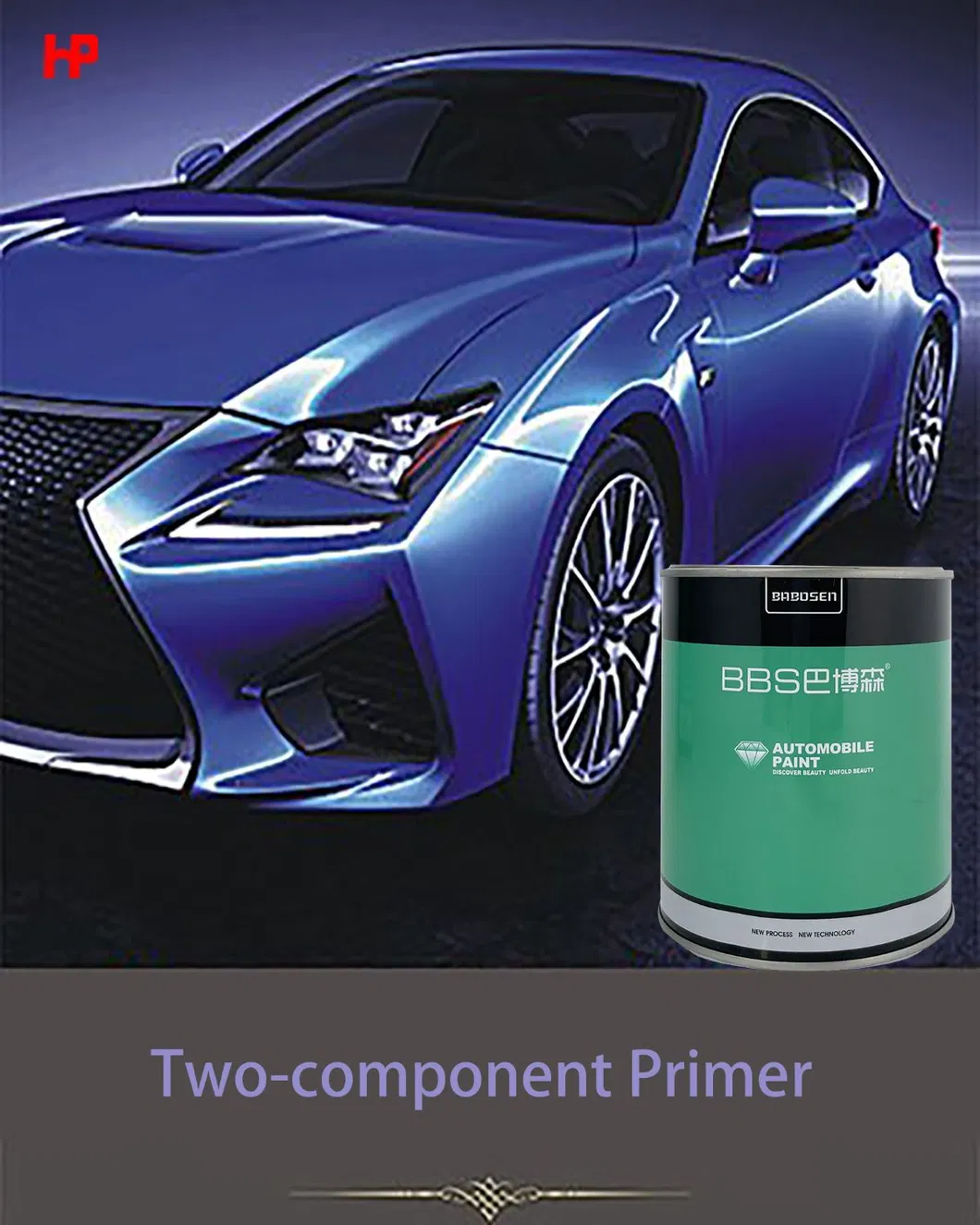 De 2K Midway Primer Wholesale Spray Durable High Application Auto Paint Easy Operation Car Paint