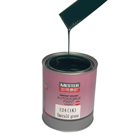 Focus HS 1K Basecoat Emerald Green F124 Wholesale OEM High Chroma Acrylic Auto Paint Good Color Car Paint Refinish