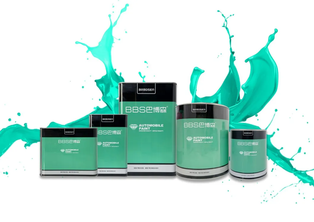 Filre 2K Matte Standard Green Wholesale Spray Good Coverage Acrylic Car Paint High Application Auto Paint