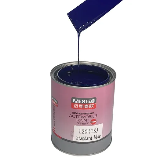 HS 1K Basecoat The Silver Blue Black 1161 Wholesale OEM Good Blackness Car Paint Refinish High Application Acrylic Auto Paint