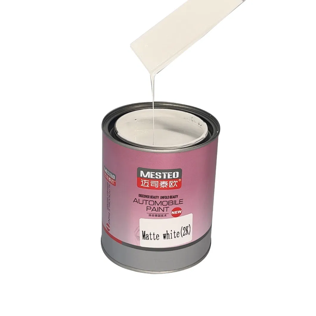 Focus 2K Matte White Wholesale Spray Good Coverage Acrylic Car Paint High Application Auto Paint