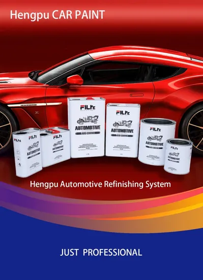 Glinter HS Clearcoat Varnish Factory OEM Good Gloss Good Hardness Auto Paint Lacquer Good Weatherability Car Paint Refinish